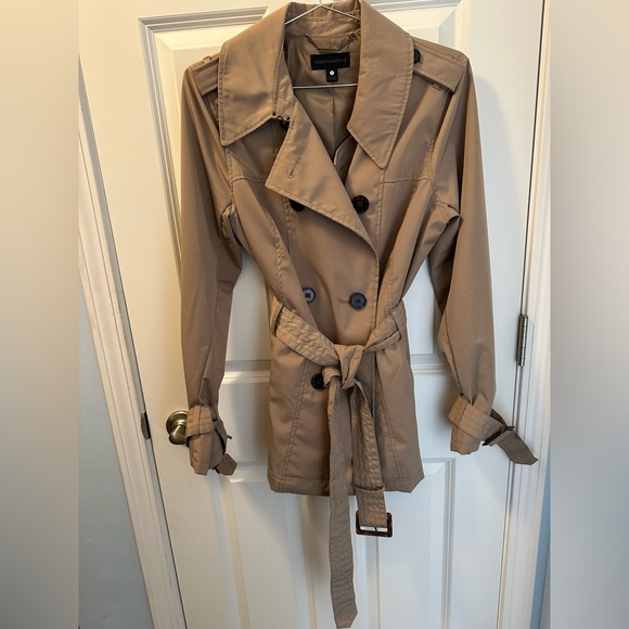 Worthington Jackets & Blazers - Vintage Classic Worthington Tan Trench Coat